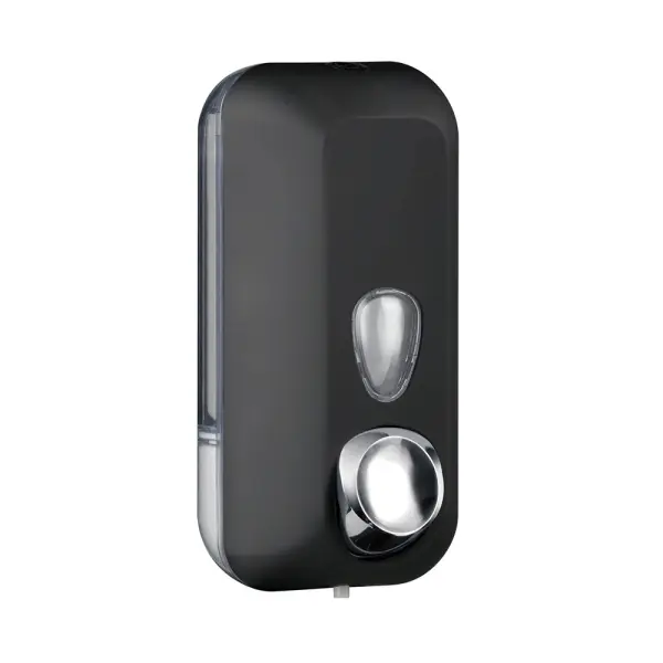 CLIVIA Colored-Edition 55 plus Seifenspender 550 ml Kunststoff schwarz, abschließbar 