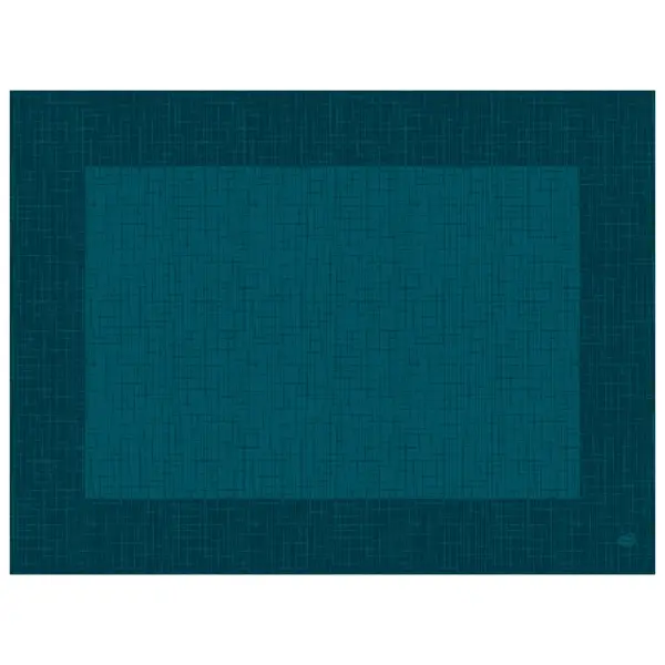 Duni Dunicel Tischsets 30 x 40 cm, Linnea ocean teal 1 Karton = 5 x 100 Stück