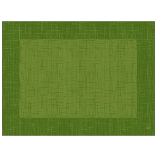 Duni Bio-Dunicel-Tischsets 30 x 40 cm, Linnea leaf green 1 Karton = 5 x 100 Stück