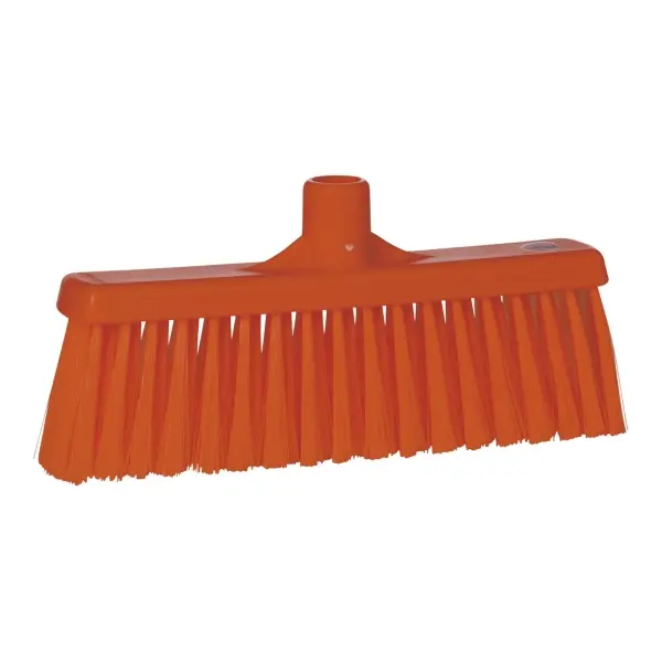 Vikan Kehrbesen mit Rechtsgewinde, 31 cm medium orange