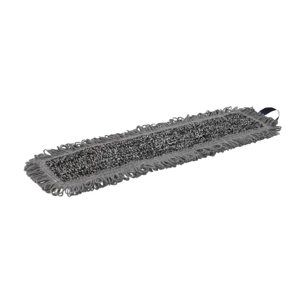 Vikan Wet Scrub, Klettbezug / Wischmopp, grau  40 cm