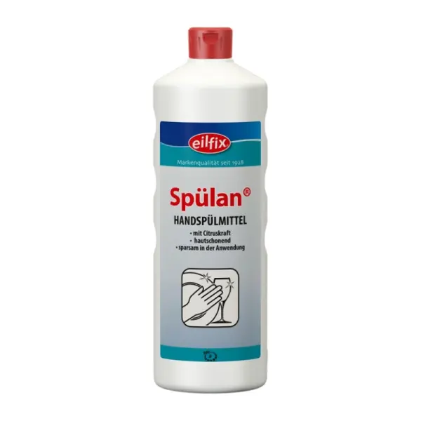 Eilfix Spülan Handspülmittel citrofrisch Geschirrspülmittel 1 l Flasche