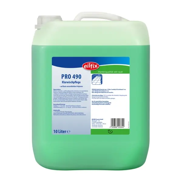 Eilfix PRO 490 Klarwischpflege  5 l Kanister