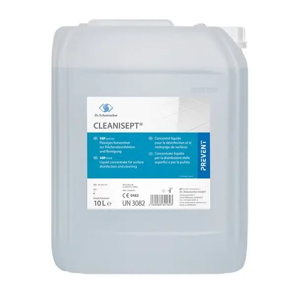 Dr. Schumacher CLEANISEPT® flüssiges Konzentrat zur Flächendesinfektion und Reinigung 10 l Kanister