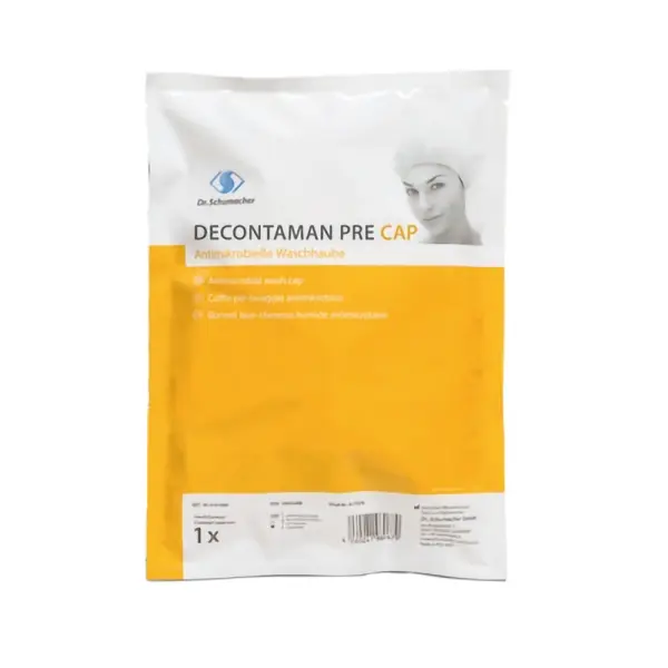 Dr. Schumacher DECONTAMAN PRE CAP antimikrobielle Waschhaube 