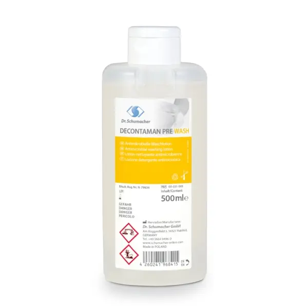 Dr. Schumacher DECONTAMAN PRE WASH antimikrobielle Waschlotion 500 ml Flasche