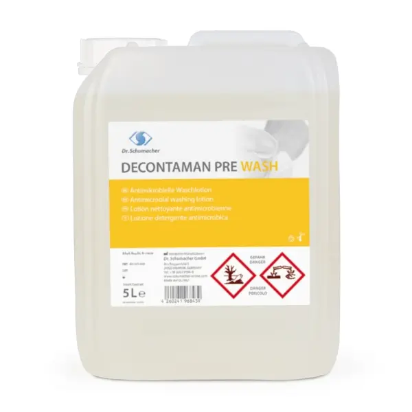 Dr. Schumacher DECONTAMAN PRE WASH antimikrobielle Waschlotion 5 l Kanister