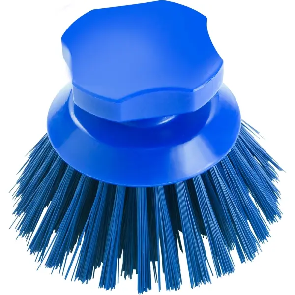 Haug Knopfbürste Ø 120 mm blau