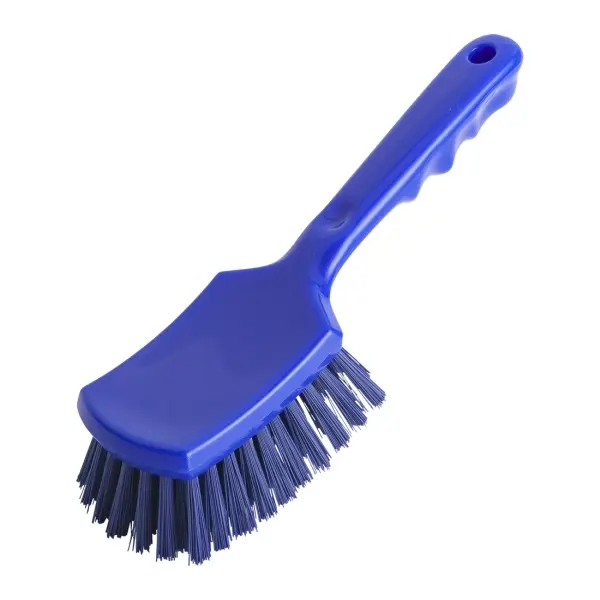 Haug Stielbürste ungeschlitzt, hart 260 x 72 x 55 mm blau
