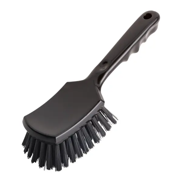 Haug Stielbürste ungeschlitzt, hart 260 x 72 x 55 mm schwarz