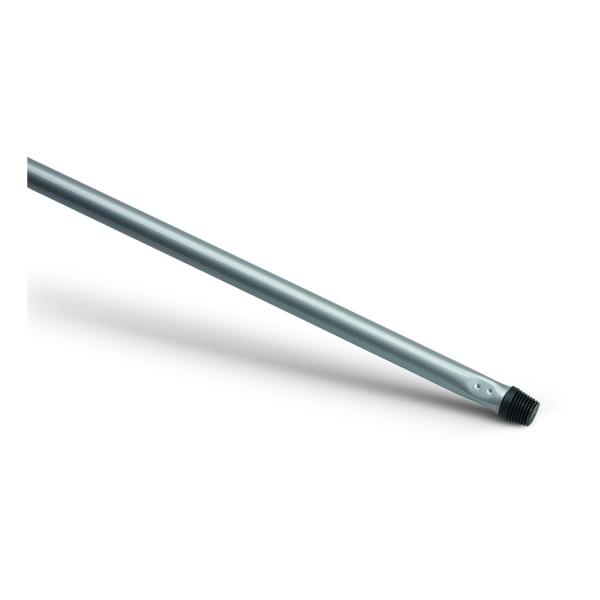 Bild 1 Metallstiel lackiert silber