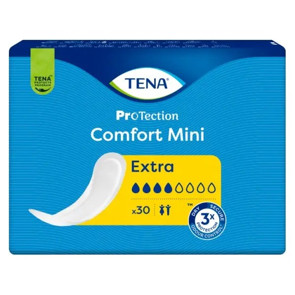 TENA ProTection Comfort Mini Extra Einlagen für mittlere Blasenschwäche 1 Beutel = 30 Stück