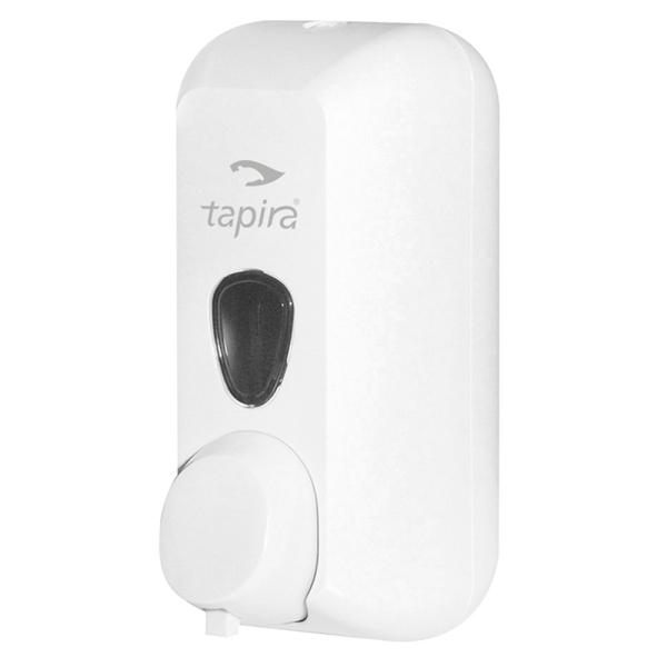 tapira Schaumseifenspender mit Sichtfenster für 500 ml Kartusche, abschließbar weiß