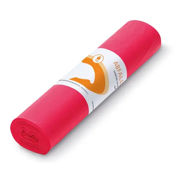 tapira Abfallsack PLUS 70 l, 37 my, rot 575 x 1000 mm, LDPE 1 Rolle = 25 Stück