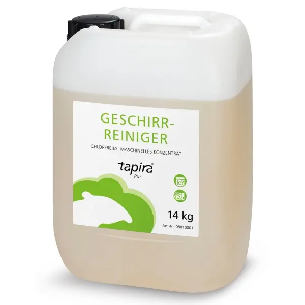 tapira Pur Geschirrreiniger chlorfreies, maschinelles Konzentrat 14 kg Kanister