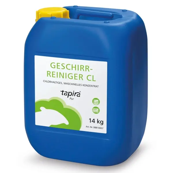 tapira Pur Geschirrreiniger CL chlorhaltiges, maschinelles Konzentrat 14 kg Kanister