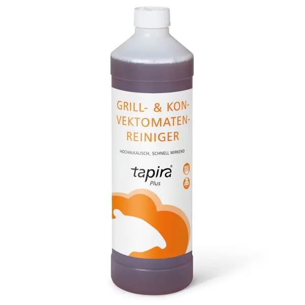 tapira Plus Grill- u. Konvektomatenreiniger hochalkalisch, schnell wirkend 1 l Flasche