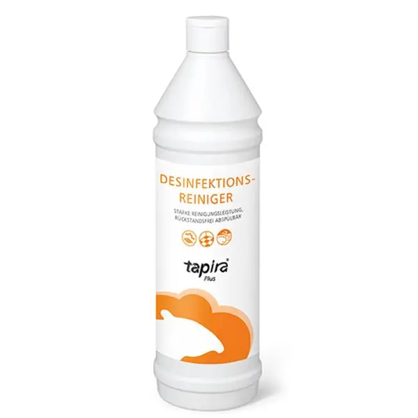 tapira Plus Desinfektionsreiniger kraftvoll u. rückstandsfrei abspülbar 1 l Flasche
