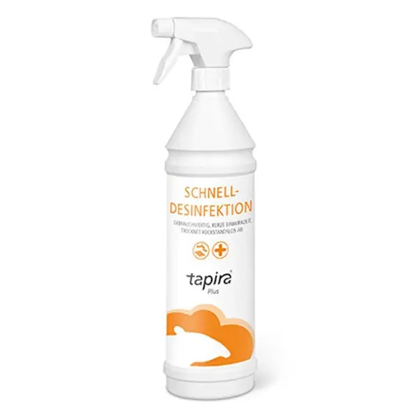 tapira Plus Schnelldesinfektionsspray kurze Einwirkzeit, gebrauchsfertig 1 l Flasche