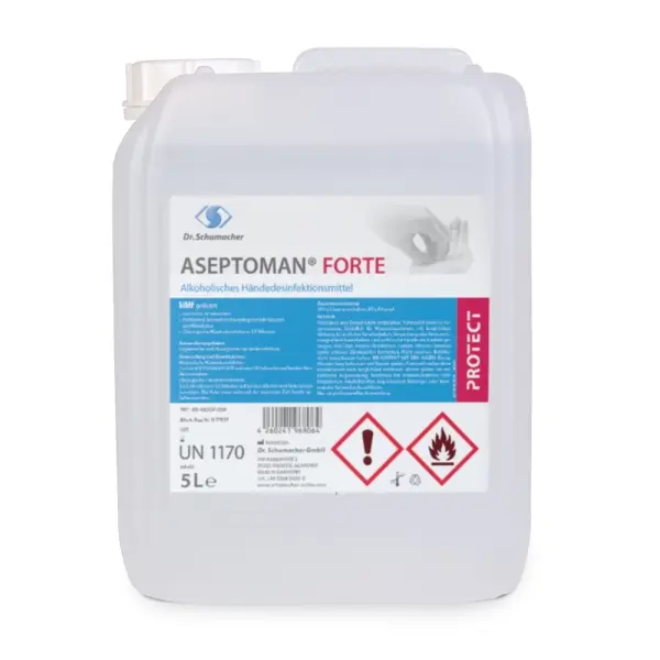 Dr. Schumacher ASEPTOMAN® FORTE alkoholisches Händedesinfektionsmittel 5 l Kanister