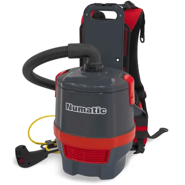 NUMATIC Rucksacksauger RSV150 mit 15 m Kabel grau-rot