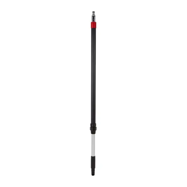 Vikan Teleskopstiel mit Wasserdurchlauf mit Gardena Anschluß und Kugelhahn 1060 - 1600 mm, Ø32 mm schwarz