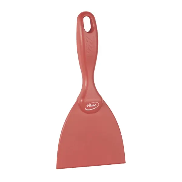 Vikan metalldetektierbarer Spachtel, 102 mm  rot