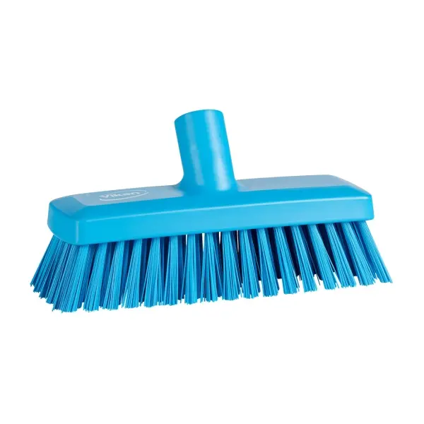 Vikan kompakter Wand- und Bodenschrubber 225 mm, hart blau