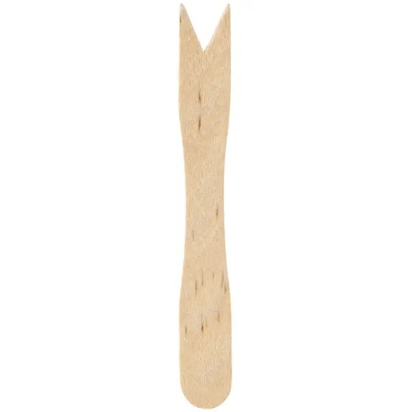 Pommesgabeln Schaschlikgabeln aus Birkenholz, 8,5 cm lang 1 Pack = 1000 Stück