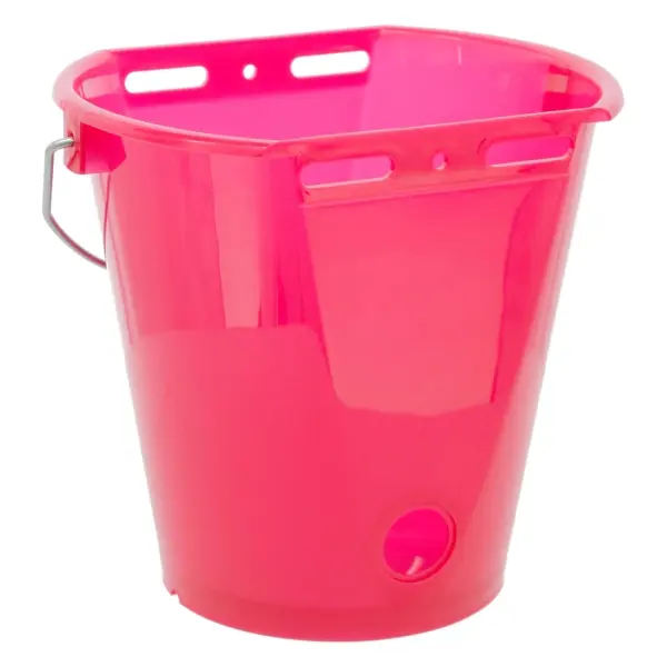KERBL Tränkeeimer mit Skala 8 Liter  rosa transparent