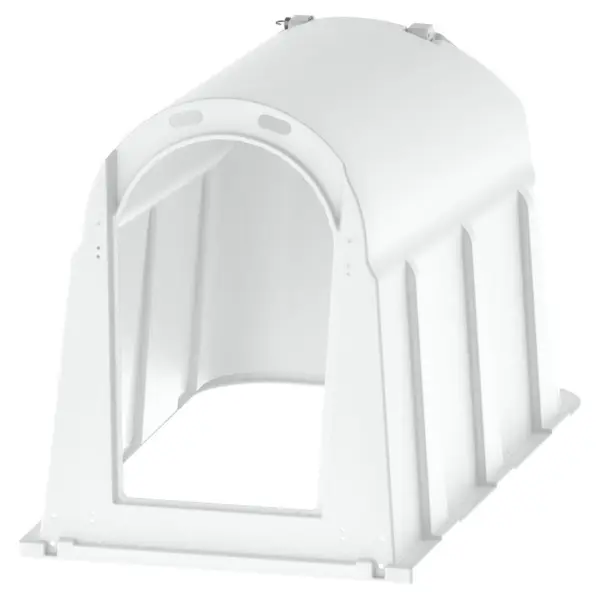 KERBL Calfhouse PE mit Zaun. UV+ mit zusätzlichem UV-Schutz  