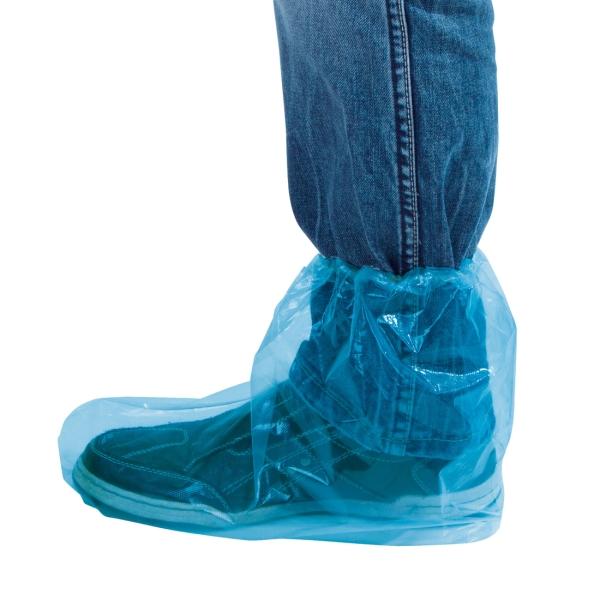 KERBL Einmalüberschuhe mit Gummizug halbhoch. 400 x 290 mm  1 Pack = 100 Stück