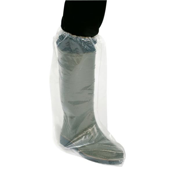 KERBL Einmalüberschuhe mit Gummizug, 400 x 500 mm  1 Pack = 100 Stück