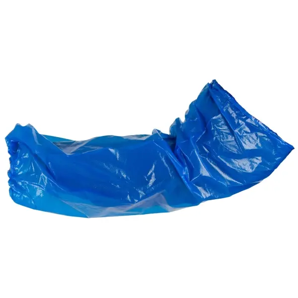 KERBL Einweg-Ärmelschoner 45 cm lang LDPE gehämmert  1 Beutel = 100 Stück