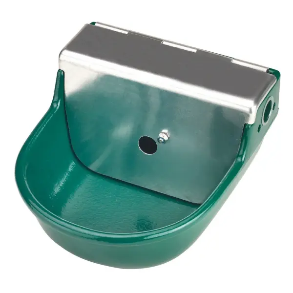 KERBL Schwimmer-Tränkebecken. SN190. Niederdr..2l.pulverbesch. grün  