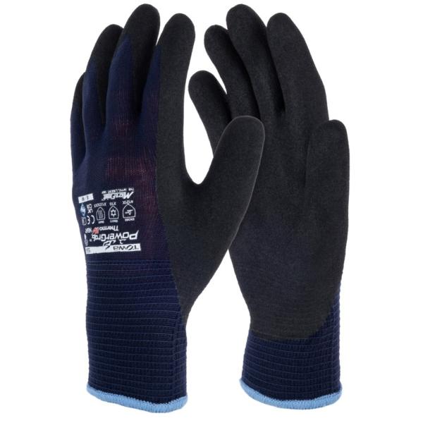 KERBL Feinstrickhandschuh PowerGrab Thermo W NBR 2-lagig mit Acrylfutter Gr. 10 / XL
