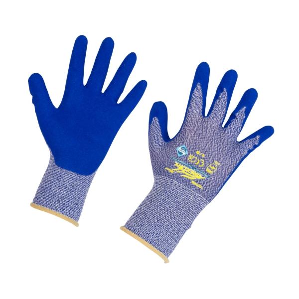 KERBL AirexDry Nylonhandschuh mit Nitril nahtlos, antibakteriell und perfekte Passform Gr. S