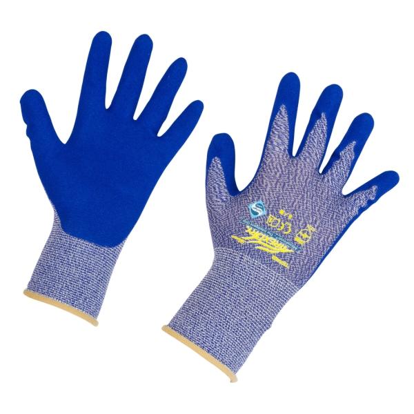 KERBL AirexDry Nylonhandschuh mit Nitril nahtlos, antibakteriell und perfekte Passform Gr. L