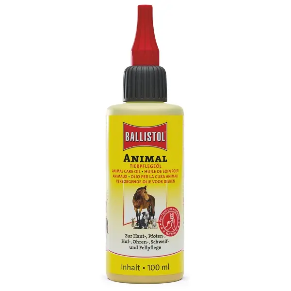BALLISTOL Tierpflegeöl Animal für Haut, Huf- und Pfotenpflege 100 ml Flasche