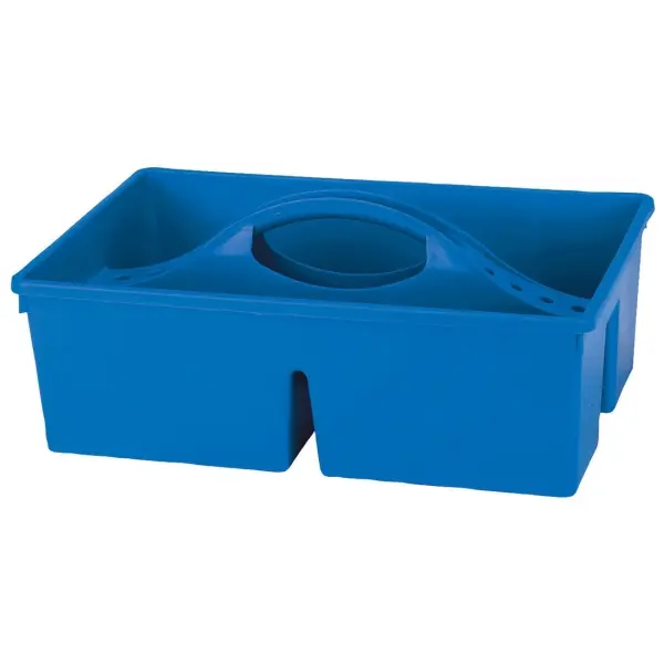 KERBL Putzkasten für Pferdezubehör Allzweckkiste 38 x 25 x 11,5 cm blau