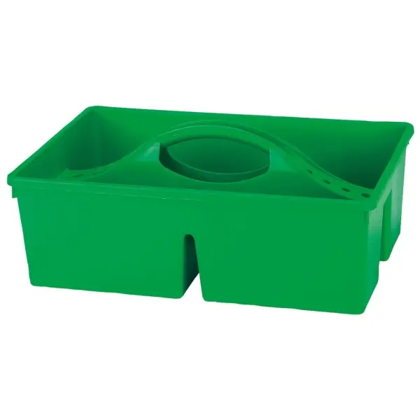 KERBL Putzkasten für Pferdezubehör Allzweckkiste 38 x 25 x 11,5 cm grün