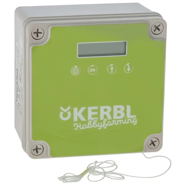 KERBL Automatische Steuerung für Hühnertür geeignet von 0,5 kg bis 2,5 kg 