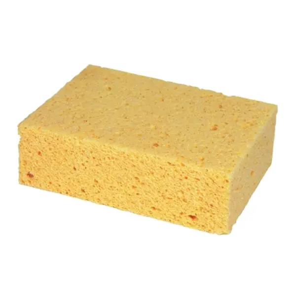 Sito Cellulose Haushalts und Tafelschwamm naturfarbend 140 x 100 x 46 mm
