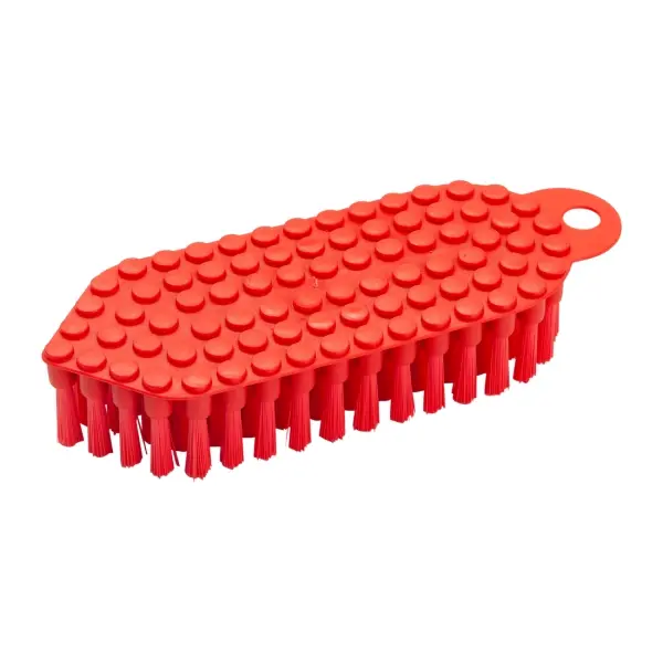 Haug Flexo-Bürste "flexible" Scheuerbürste 190 x 70 x 40 mm rot