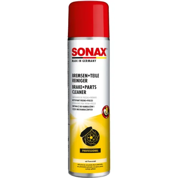 SONAX Bremsen + TeileReiniger leistungsstarker Spezialreiniger 400 ml Dose
