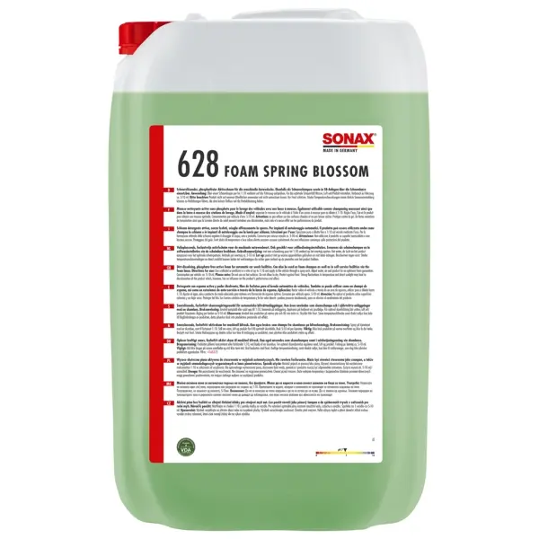 SONAX Foam Spring Blossom Reiniger mit Aktivschaumkraft 25 l Kanister