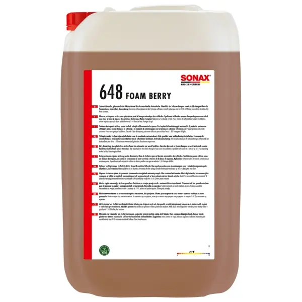 SONAX Foam Berry stark schmutzlösender Aktivschaum 25 l Kanister
