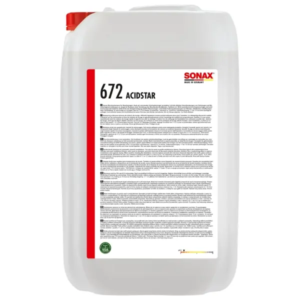 SONAX AcidStar saures Bürstenshampoo 25 l Kanister