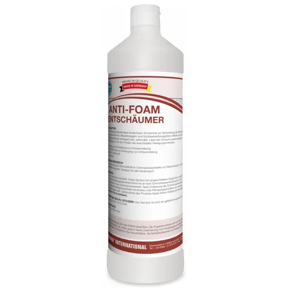 ARCORA ANTI-FOAM Entschäumer Konzentrat, 1 l Flasche 1 Karton = 12 Flaschen