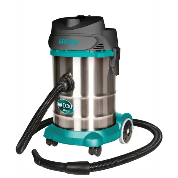 ARCORA WD 30 Nass- und Trockensauger 30 l Behälter, mit Edelstahlgehäuse 